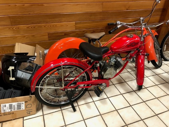 1950 Schwinn Whizzer Motor Bike