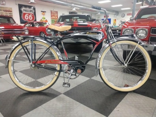 1950 Schwinn Black Phantom Bike