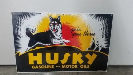 Husky Sign