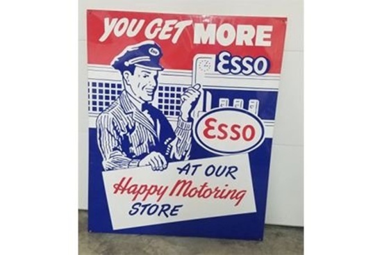 ESSO "Happy Motoring" Sign