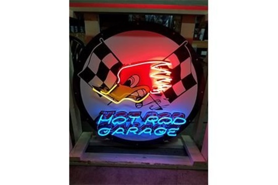 Hot Rod Garage 36" Neon Sign