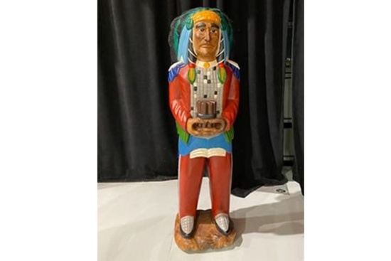 Native American Cigar Statue
