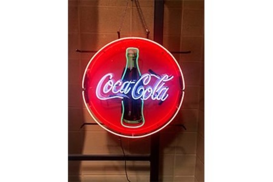 24" Coca Cola Neon Sign