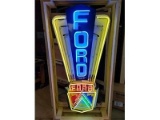 Ford Jubilee Tin Neon Sign