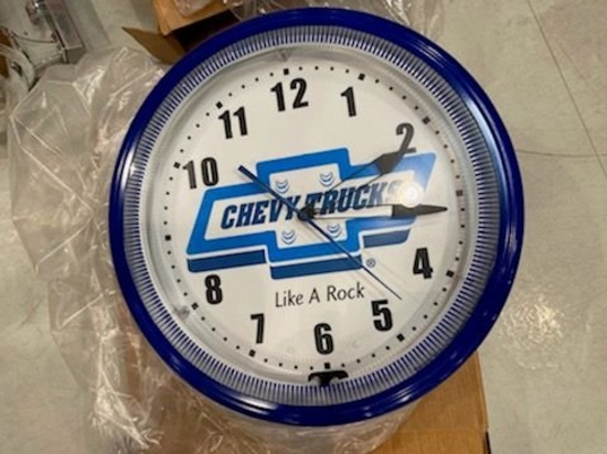 Chevy Trucks Clock