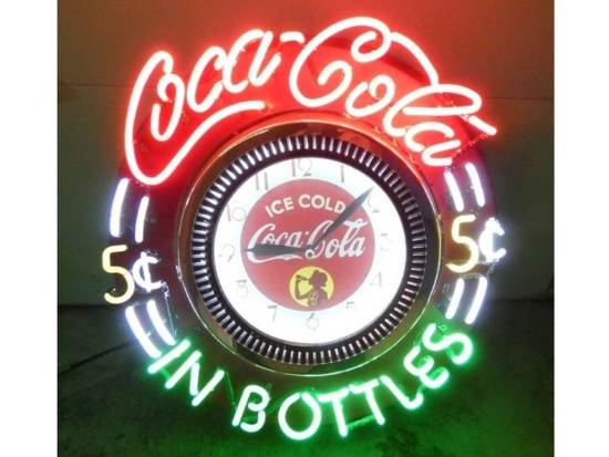 Coke Neon Clock