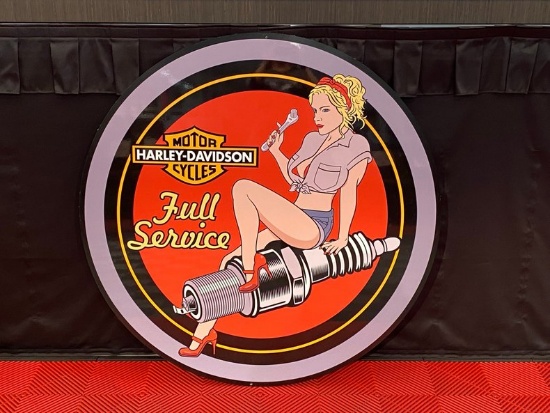 Harley Davidson Full Service Sign