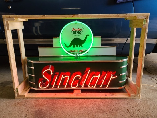 Sinclair Marquee Neon Sign