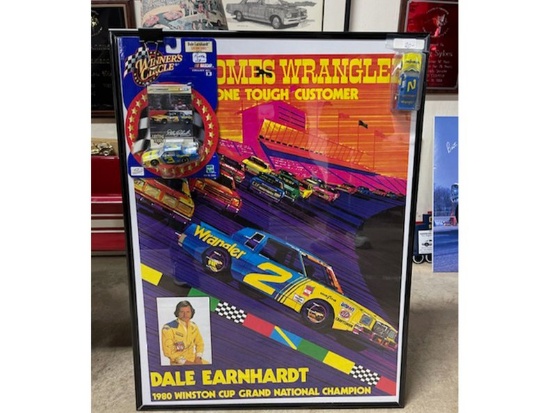 Dale Earnhardt 1980 Winston Cup Poster