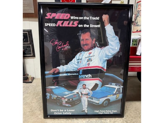 Dale Earnhardt High Point PD Poster
