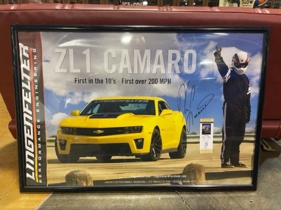 Autographed ZL1 Camaro Poster