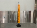 Stop - School Sign