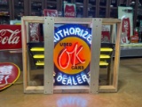 OK Used Cars Neon Sign