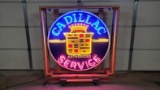 Cadillac Tin Neon Sign