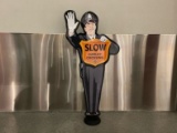 Slow Harley Crossing Sign