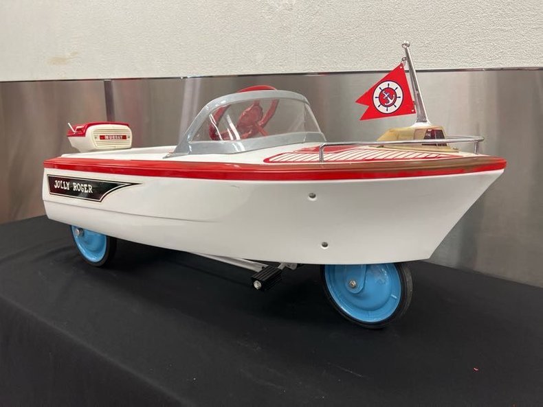 1960’s Murray Jolly Roger Pedal Boat with Motor | Proxibid