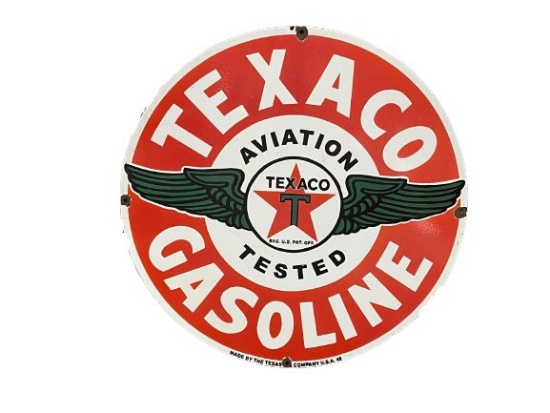 Texaco Aviation Sign