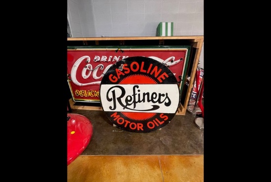 Refiners Gasoline Sign