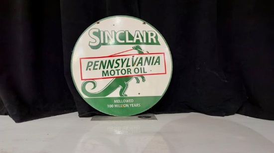 Sinclair Pennsylvania Motor Oil Sign