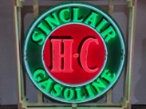 0 Sinclair H-C Porcelain Neon Sign