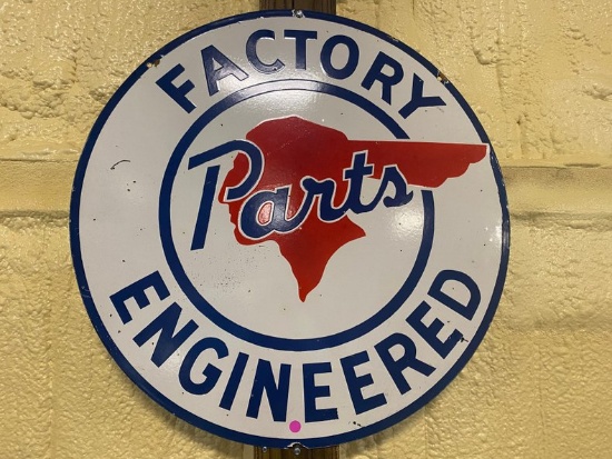 Pontiac Factory Engineered Sign