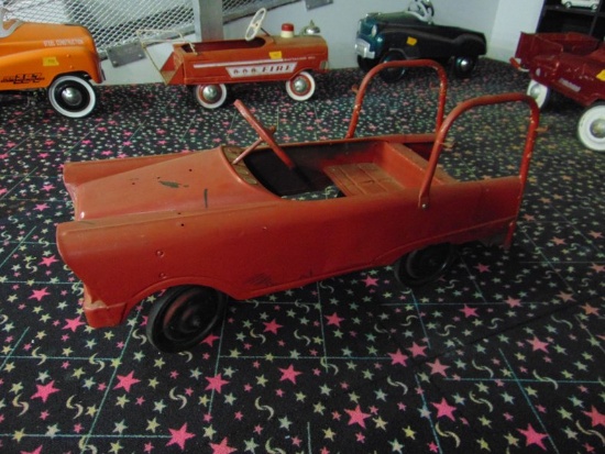Red Pedal Car