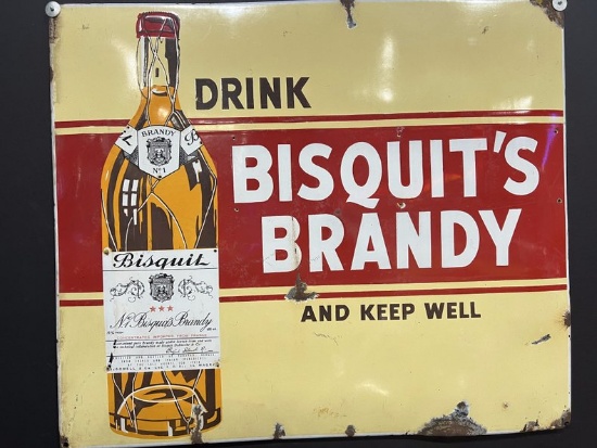 Bisquit's Brandy Sign