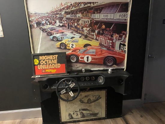 Steering Column Stand & Sign