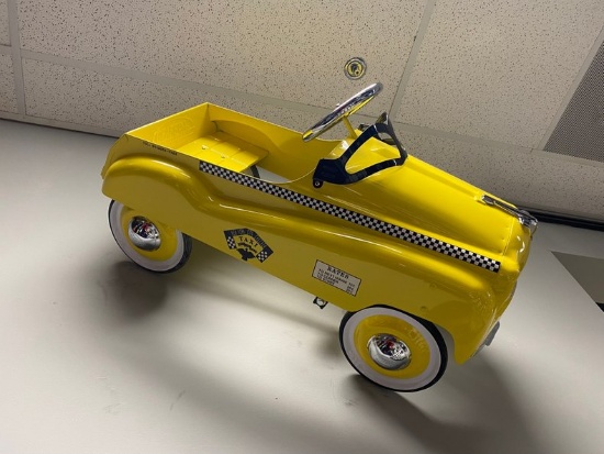 Yellow Taxi Pedal Car
