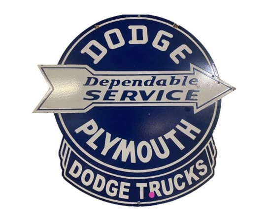 Dodge Plymouth Trucks Sign