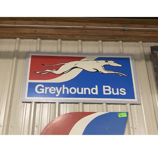 Greyhound Bus Sign