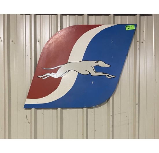 Greyound Bus Sign