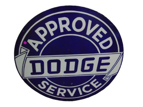 Dodge Service Sign