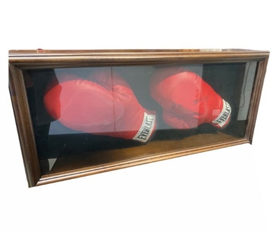 Laila Ali Signed Boxing Gloves