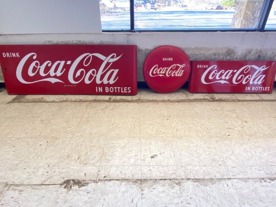 Set of Coca-Cola Signs