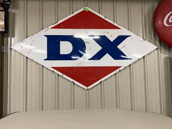 Diamond DX Double Sided Porcelain Sign