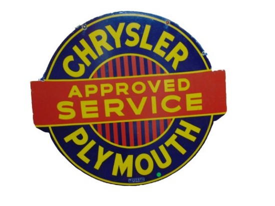 Chrysler Plymouth Sign