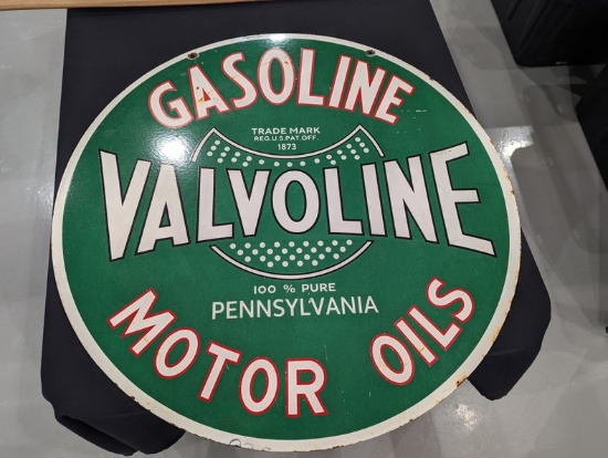 Valvoline Motor Oils Sign