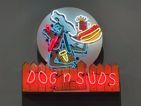 Dog n Suds Neon