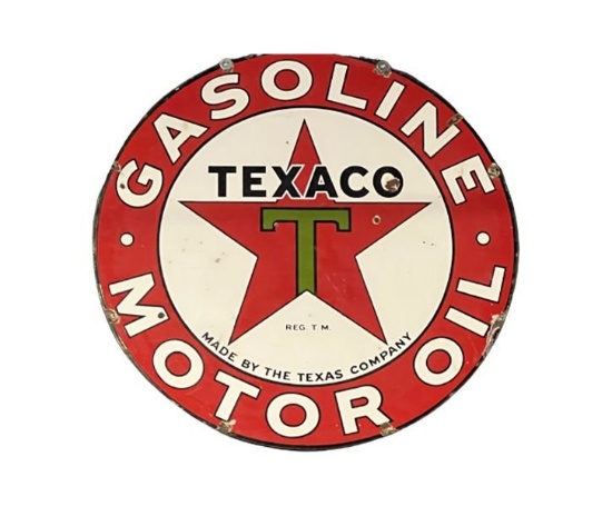Texaco Porcelain Sign