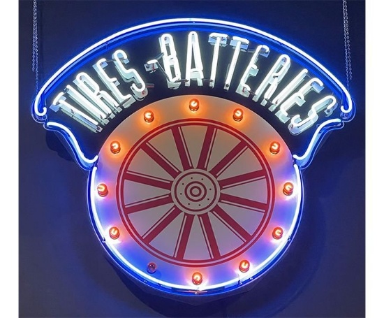 Tires-Batteries Neon