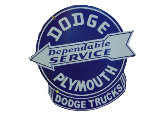 Dodge Dependable Service Sign