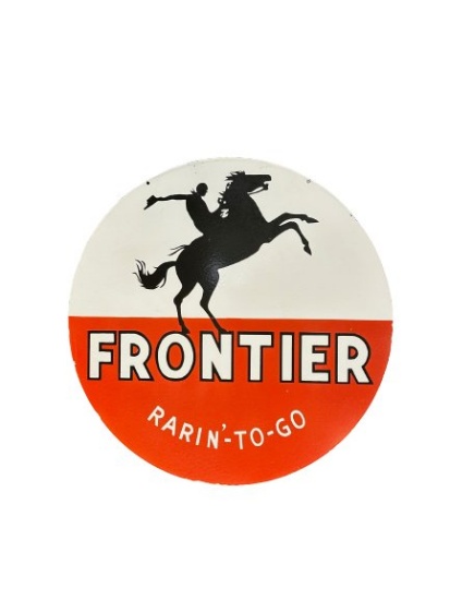 Frontier Gas Sign