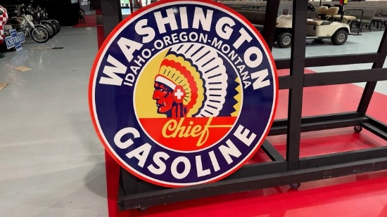 Washington Gasoline Sign