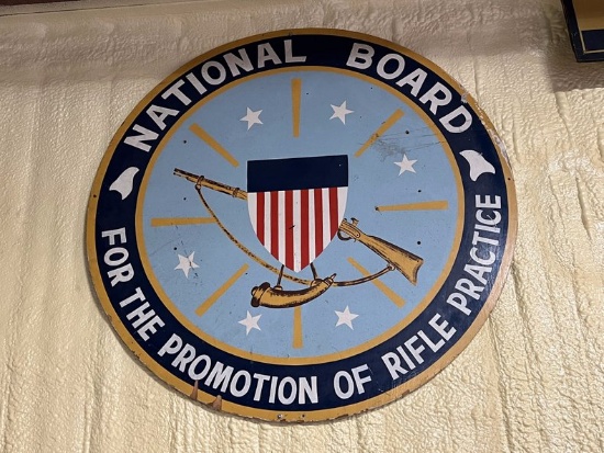 National Rifle Sign