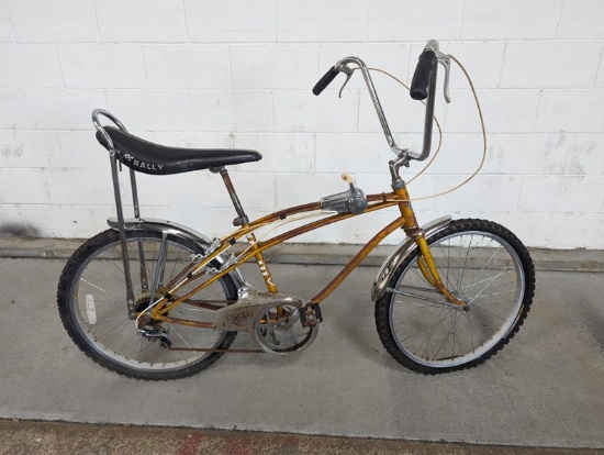 Gold Schwinn Bicycle