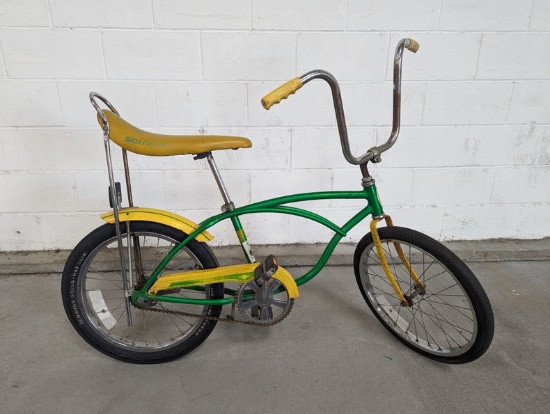 1979 Green & Yellow Schwinn Bicycle