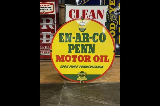 ENARCO Penn Oil Sign