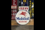 Mobiloil Marine Sign