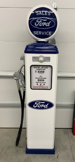 Ford Sales & Service Gas Pump
